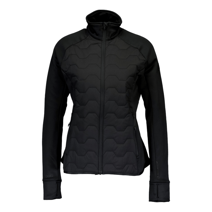 Txlite Hybrid Midlayer Zip Wom Black