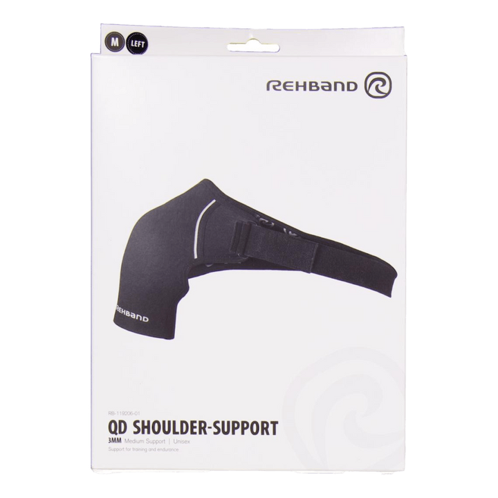 Qd Shoulder Support Left 3mm Black