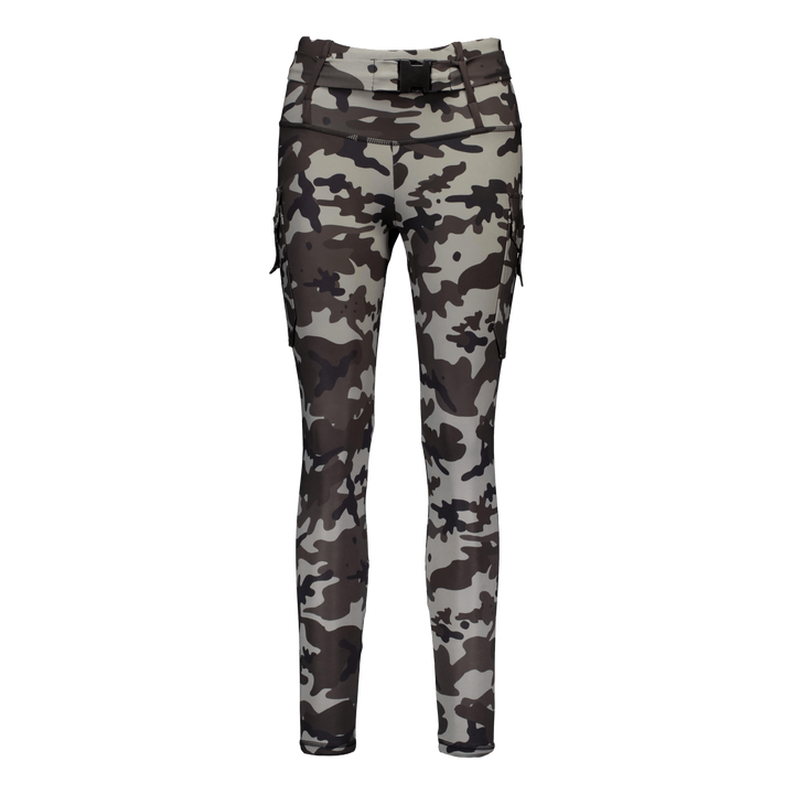 Cargo Camo Stealth Leggings Dark Grey