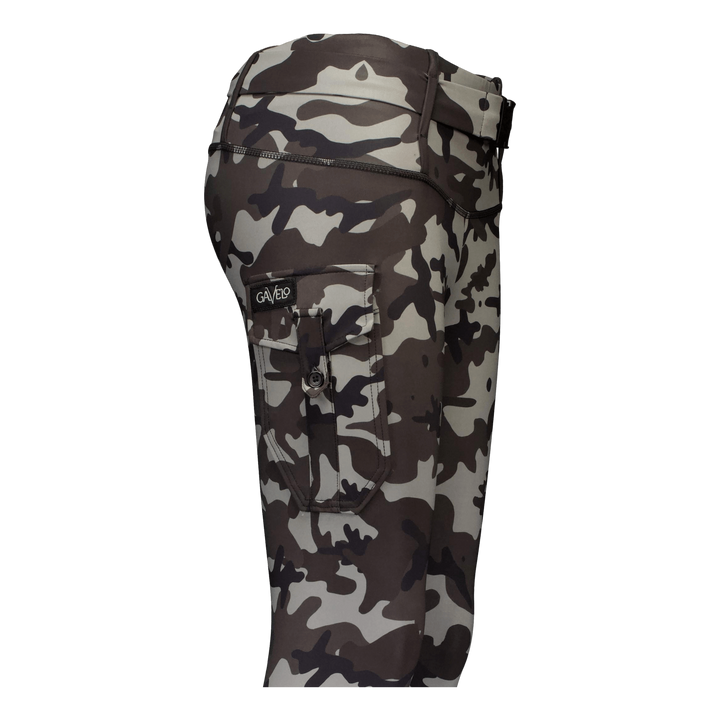 Cargo Camo Stealth Leggings Dark Grey