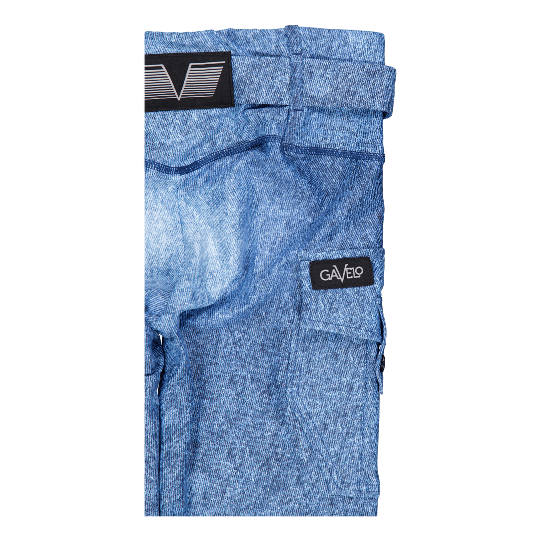 Cargo Leggings Denim Denim