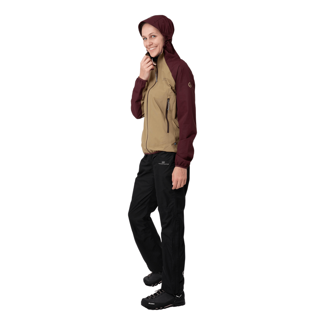 Klacken 2,5 Jacket W Kitt/brown