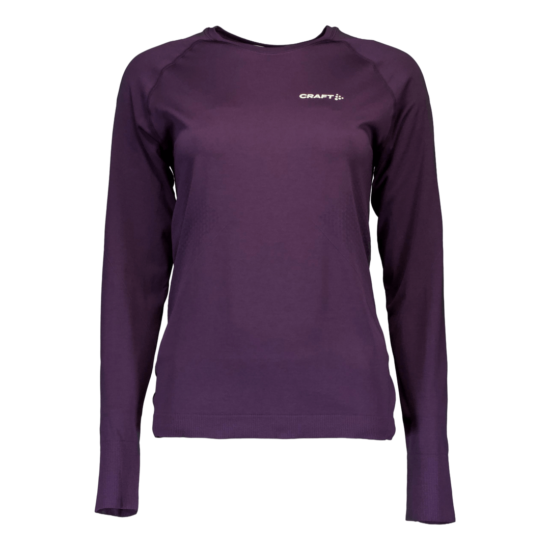 Core Dry Active Comfort Ls W Dk Plum