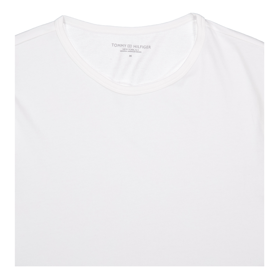Stretch Cn Tee Ss 3pack White/white/white