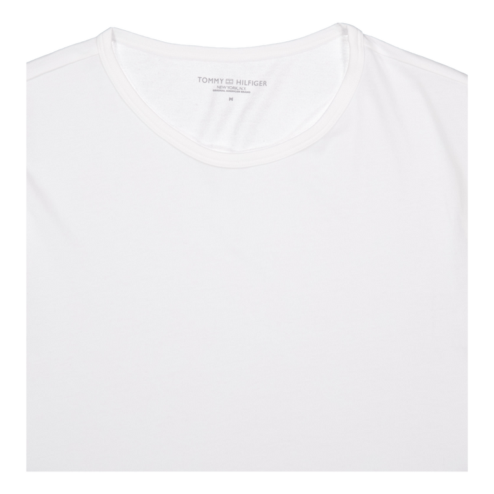 Stretch Cn Tee Ss 3pack White/white/white