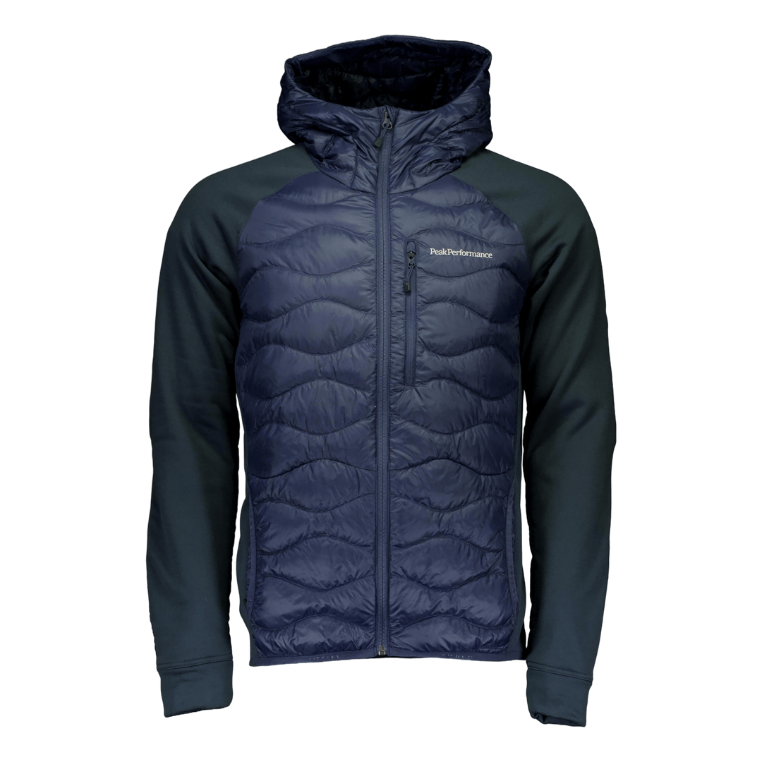 M Helium Down Hybrid Hood Blue Shadow