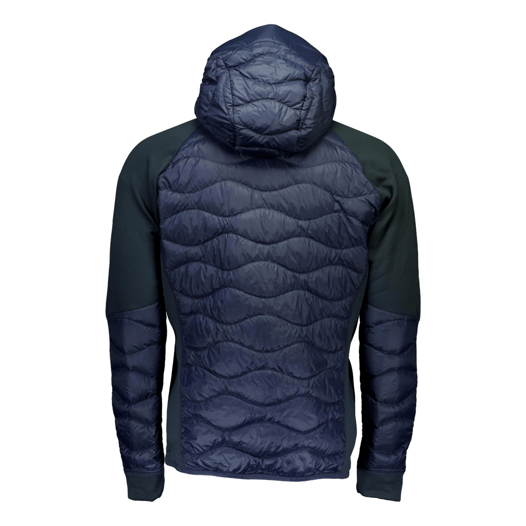 M Helium Down Hybrid Hood Blue Shadow