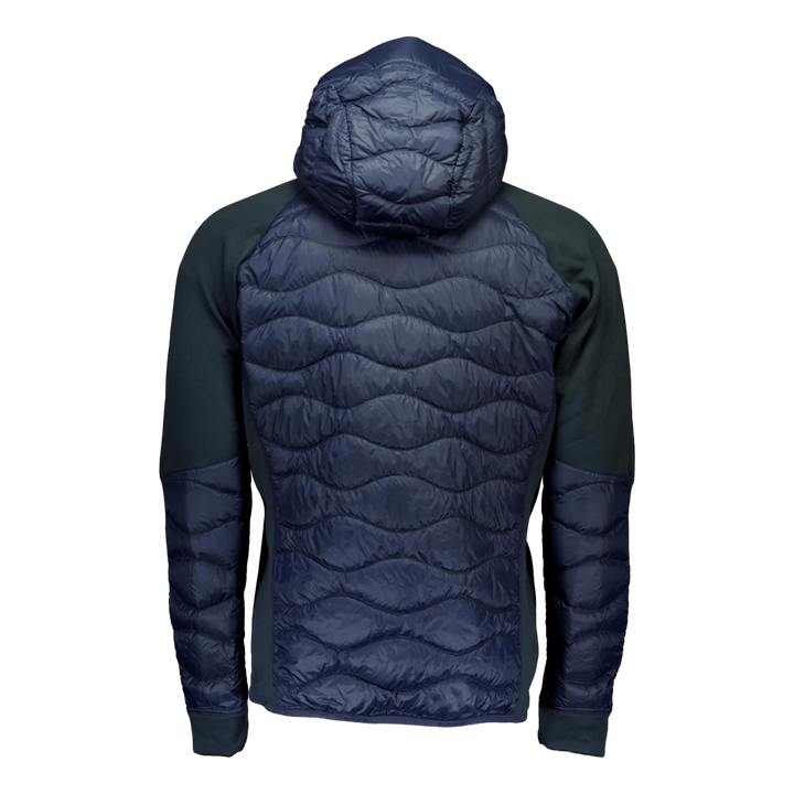 M Helium Down Hybrid Hood Blue Shadow
