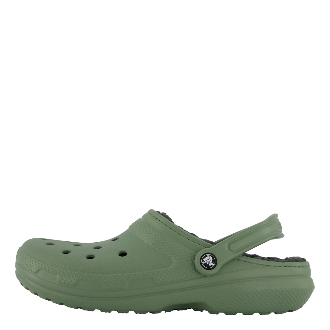 Classic Lined Clog Moss/multi