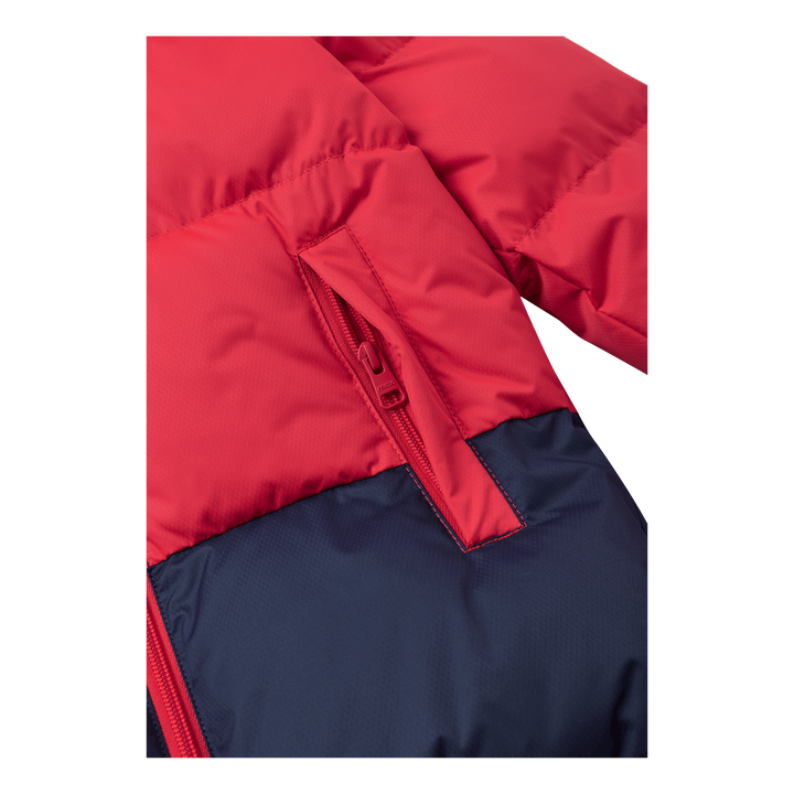 Winter jacket Teisko Tomato red