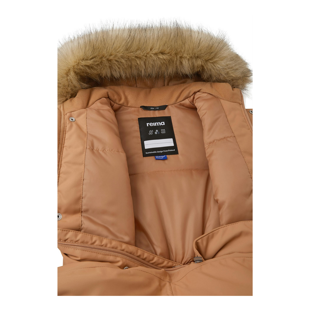 Reimatec winter overall Gotland Peanut Brown