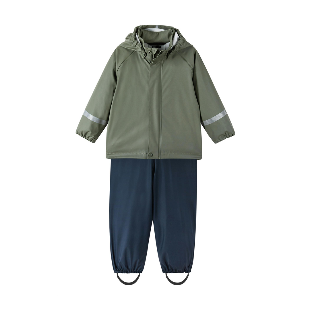 Rain outfit Tihku Greyish green