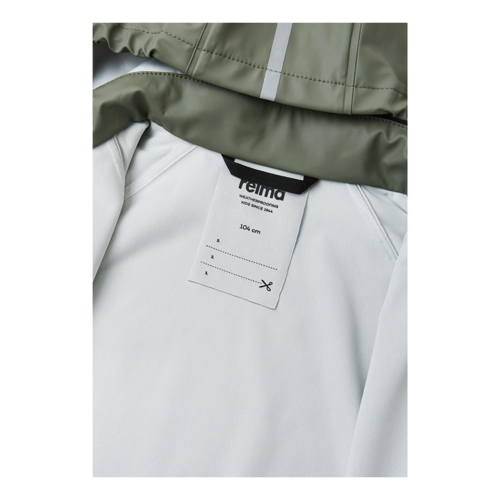 Rain outfit Tihku Greyish green