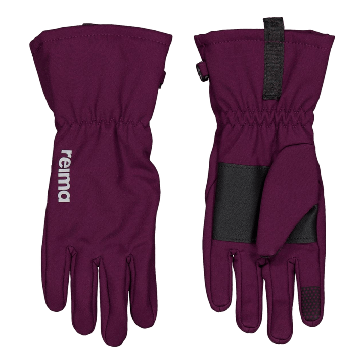 Softshell gloves Tehden Deep purple