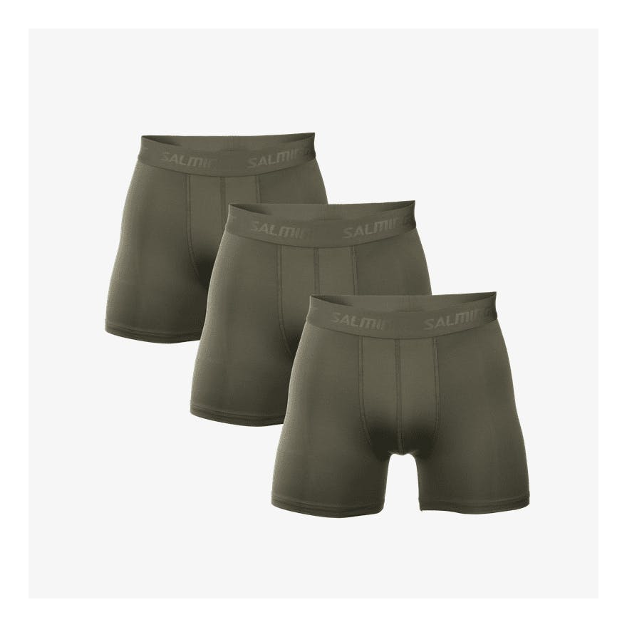 3-pack Performance Boxer Army Green