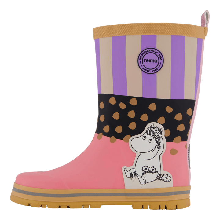 Rain boots Moomin Magisk Sunset Pink