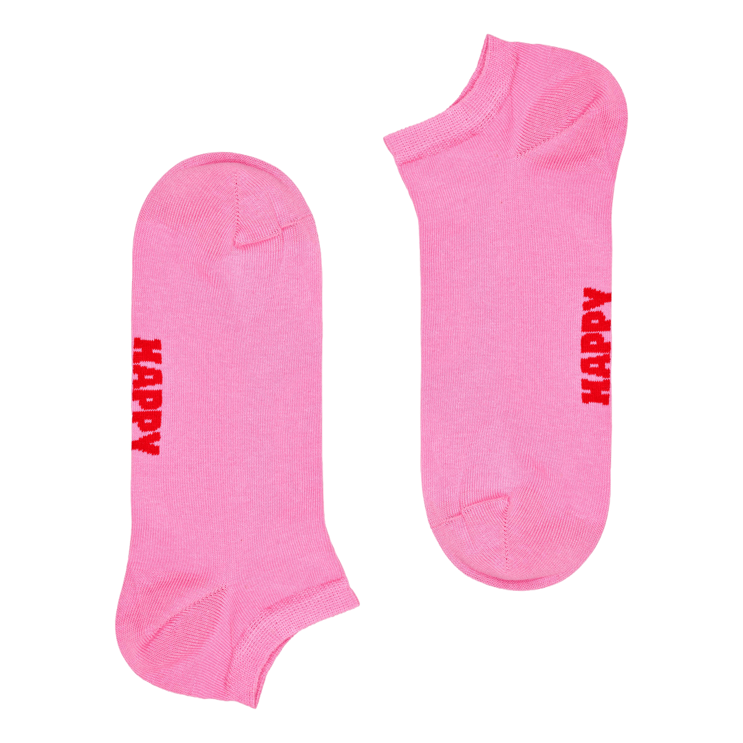 3-pack Solid Low Socks Pink