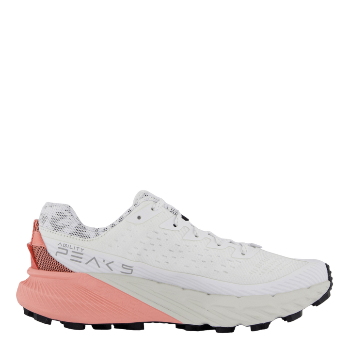 Agility Peak 5 White/soft Coral
