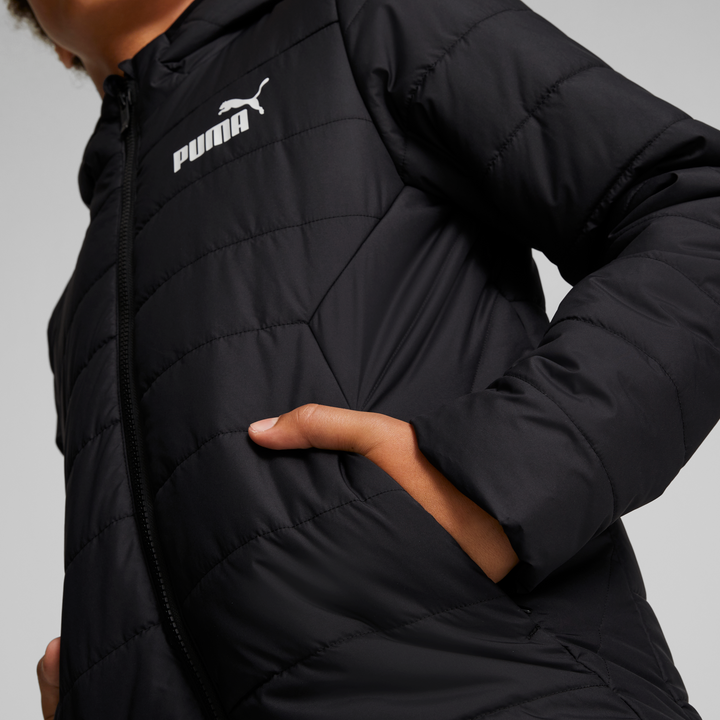 Ess Hooded Padded Jacket Puma Black