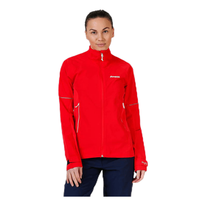 Slingsby LT Softshell Jacket White/Red