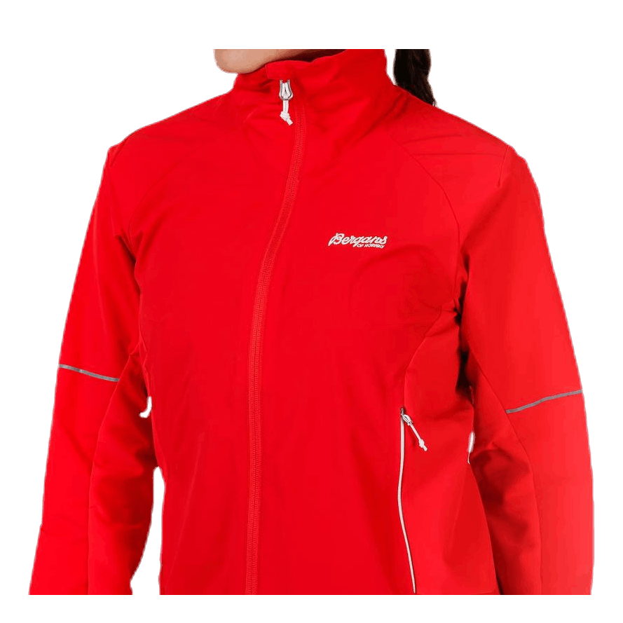 Slingsby LT Softshell Jacket White/Red