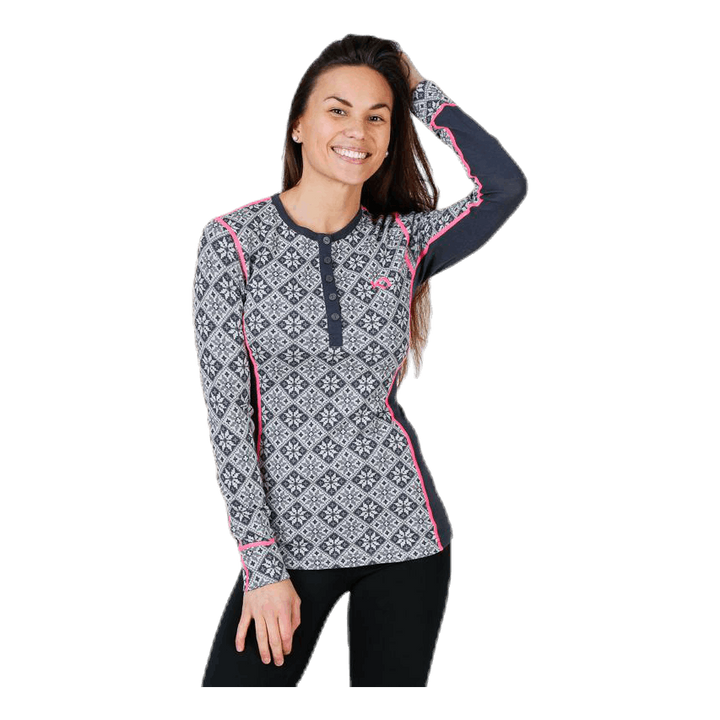 Rose Long Sleeve Shirt Black
