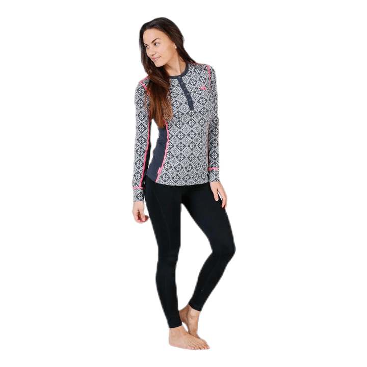 Rose Long Sleeve Shirt Black