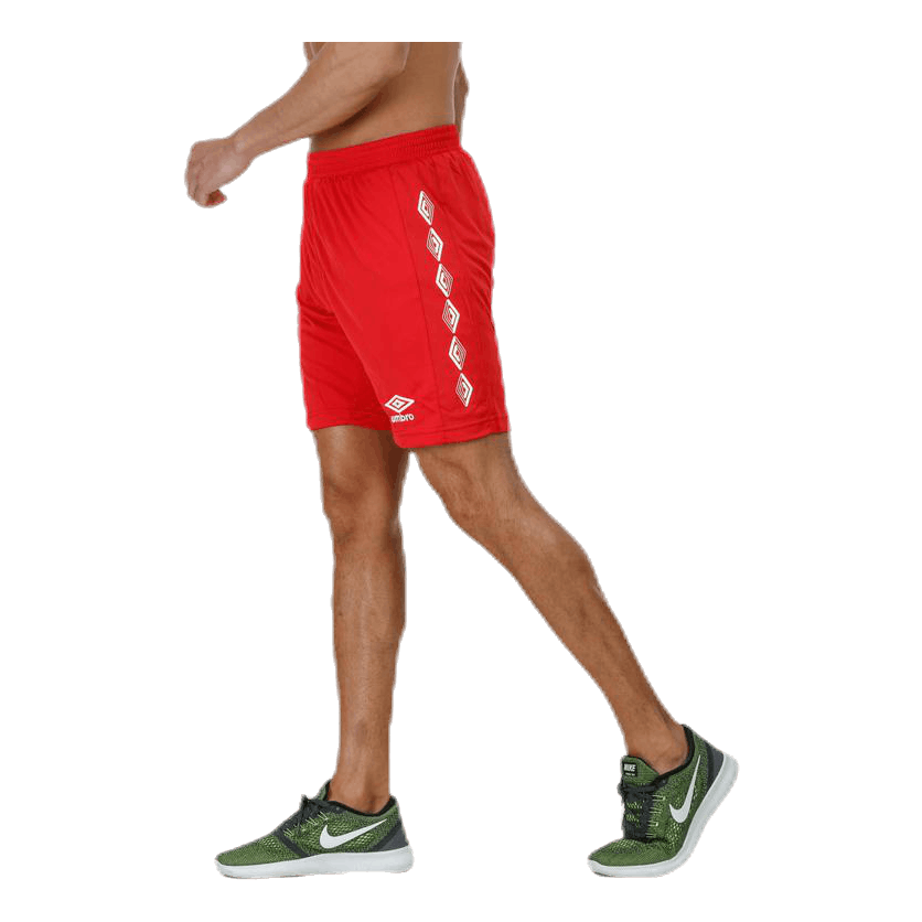 UX-1 Player Shorts White/Red