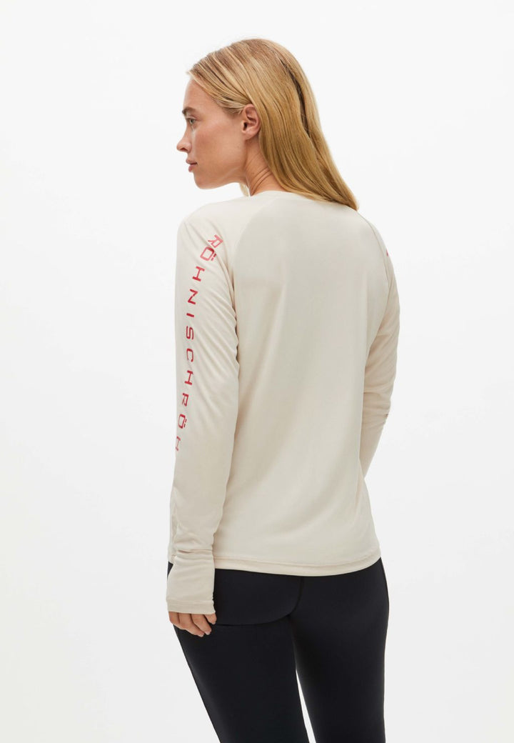 Active Logo Long Sleeve Oatmeal