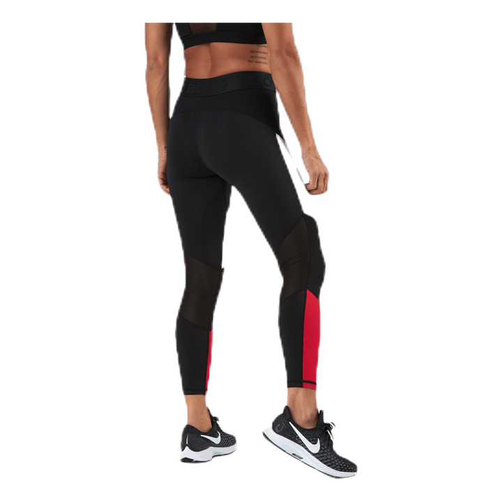 Cadence Blocked Tights Red