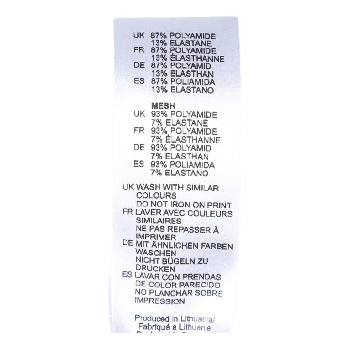 Mesh Insert Racerback Black