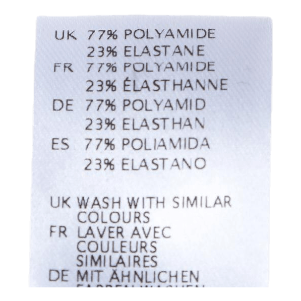 Graphic line tights White