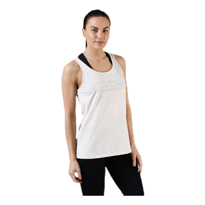 Logo Relaxed Tank Pink