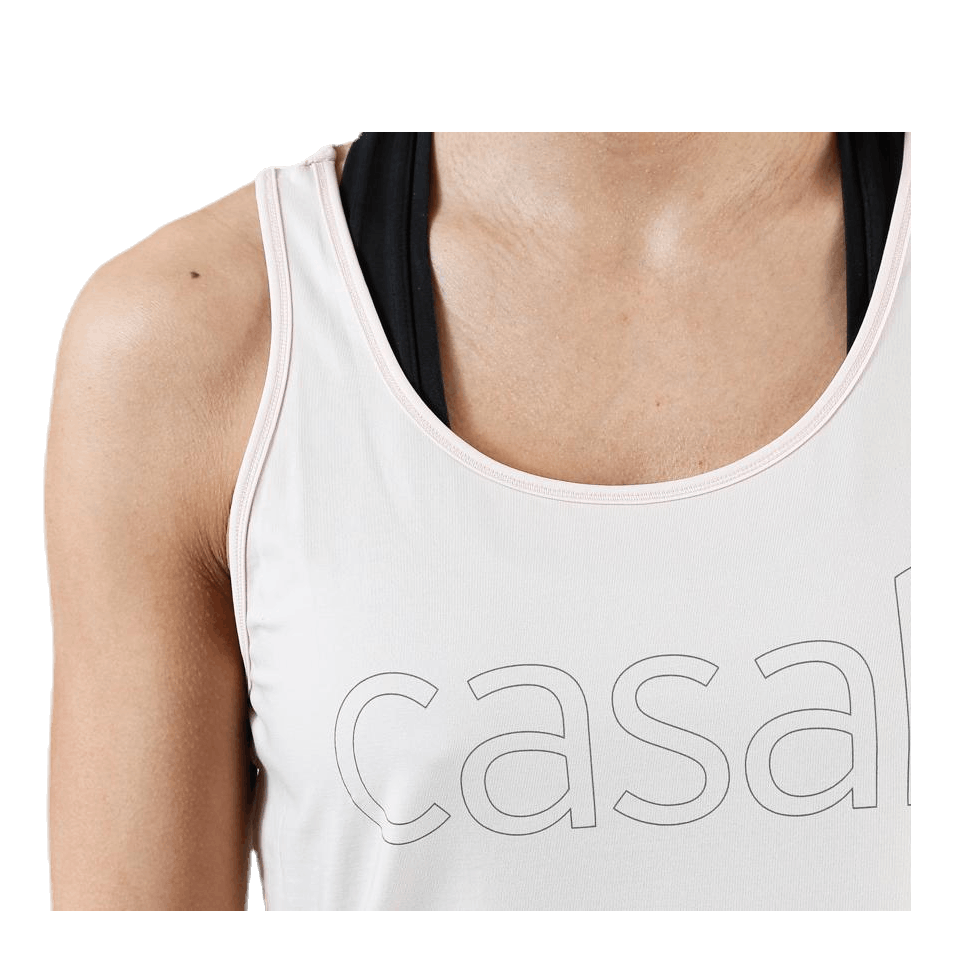 Logo Relaxed Tank Pink