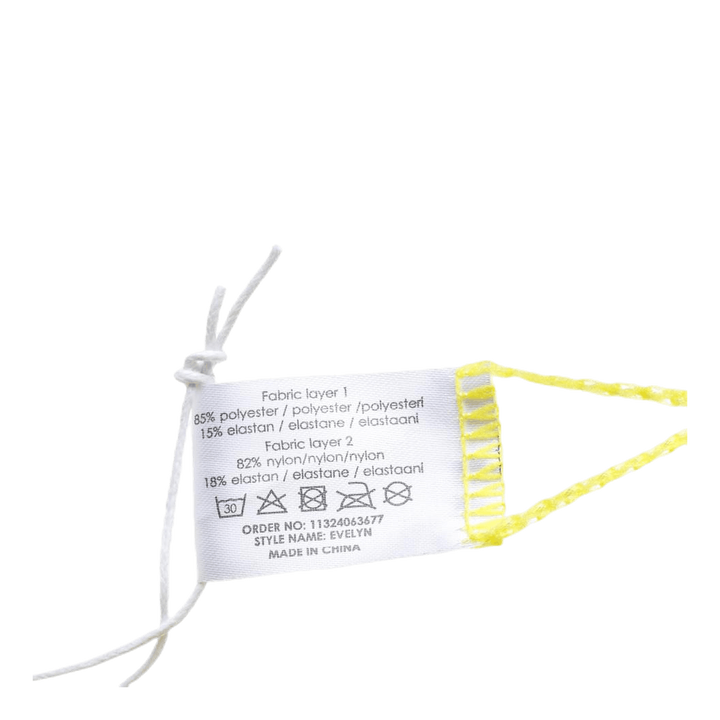 Evelyn Reversible Patterned/Yellow