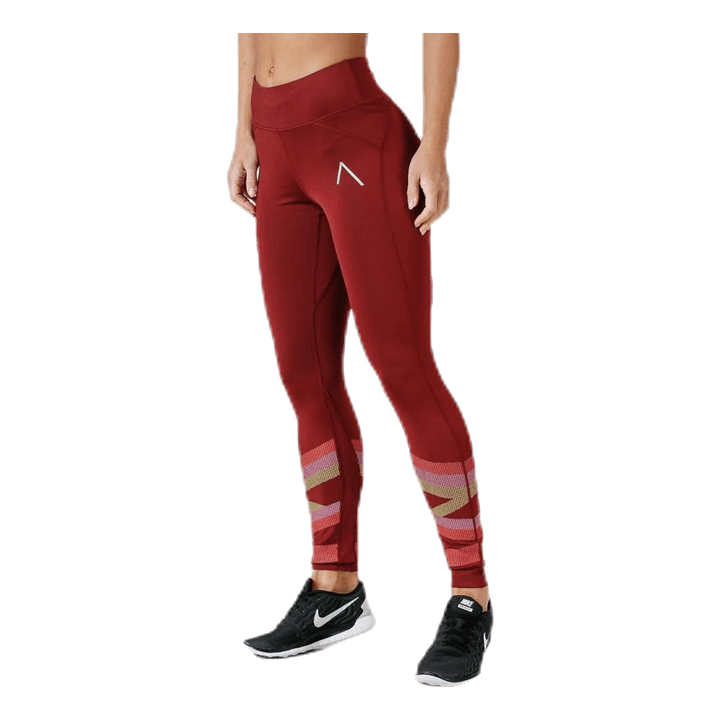 Twist Tights Red