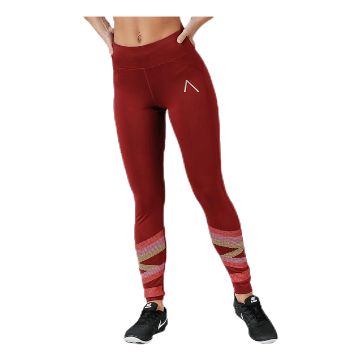 Twist Tights Red