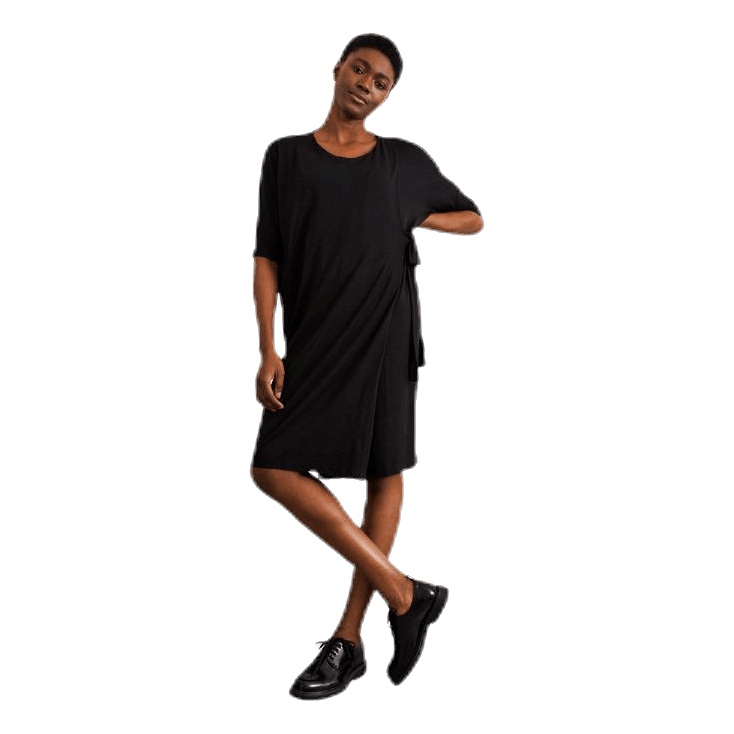 Wonton Dress Black