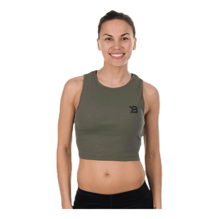 Astoria Laced Tank Green