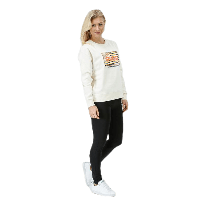 Ella Crew White