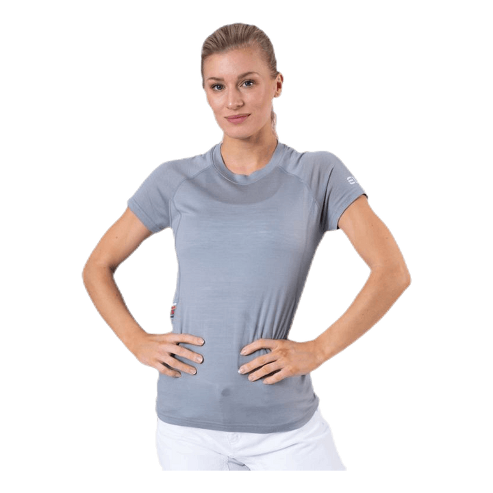 Zeal Merino Tee  Grey