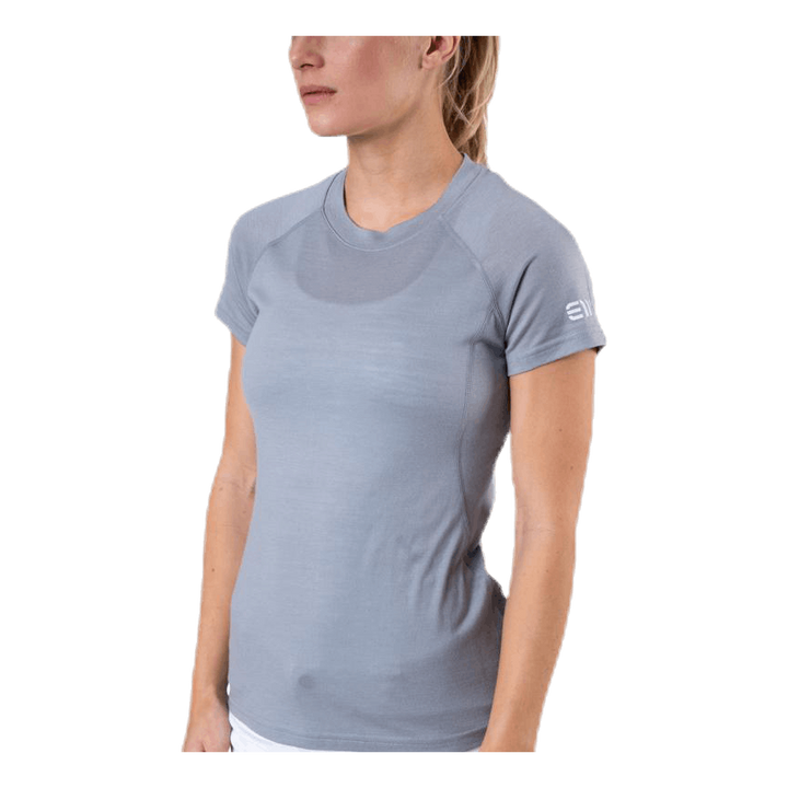 Zeal Merino Tee  Grey