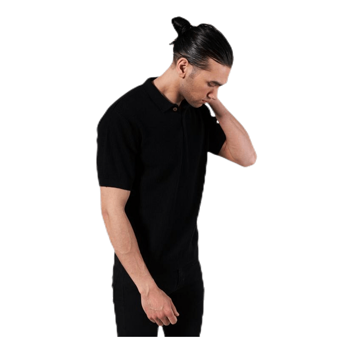 Sweater Short Sleeve Gnesta Black
