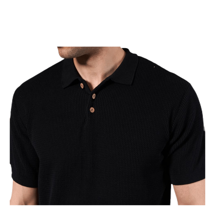 Sweater Short Sleeve Gnesta Black