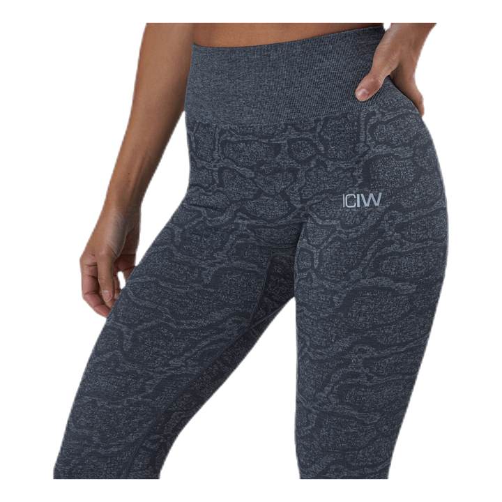 ICIW Snake Seamless Tights Grey