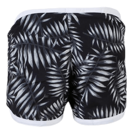 Palm Swim Diaper Shorts Black