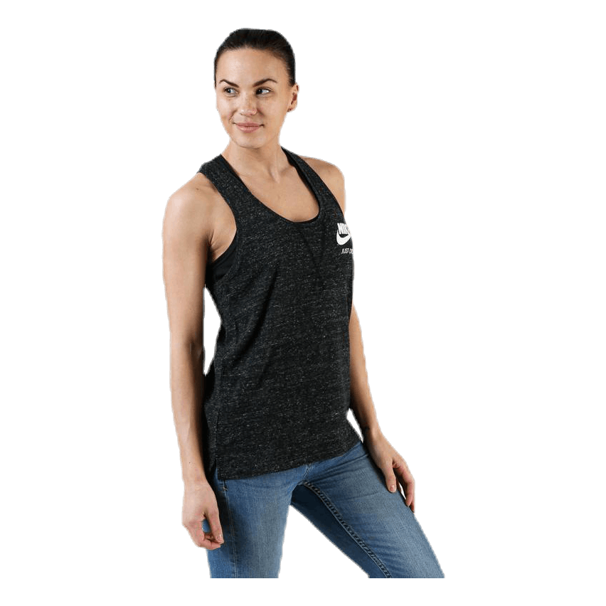 Gym Vintage Tank Black