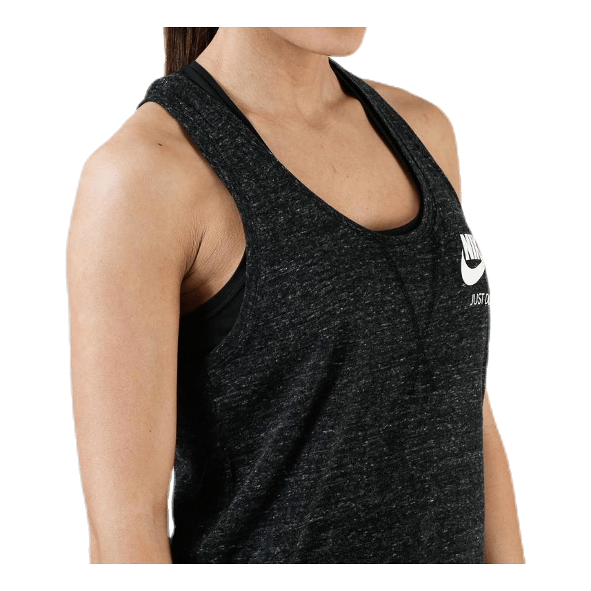 Gym Vintage Tank Black