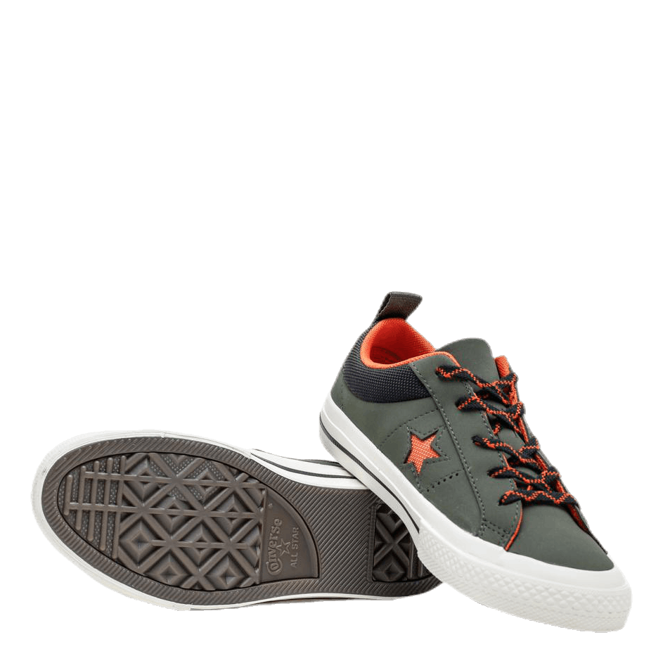 One Star Jr Green/Red