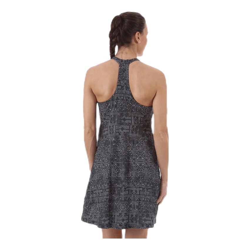 Pristine Dress Patterned/Black